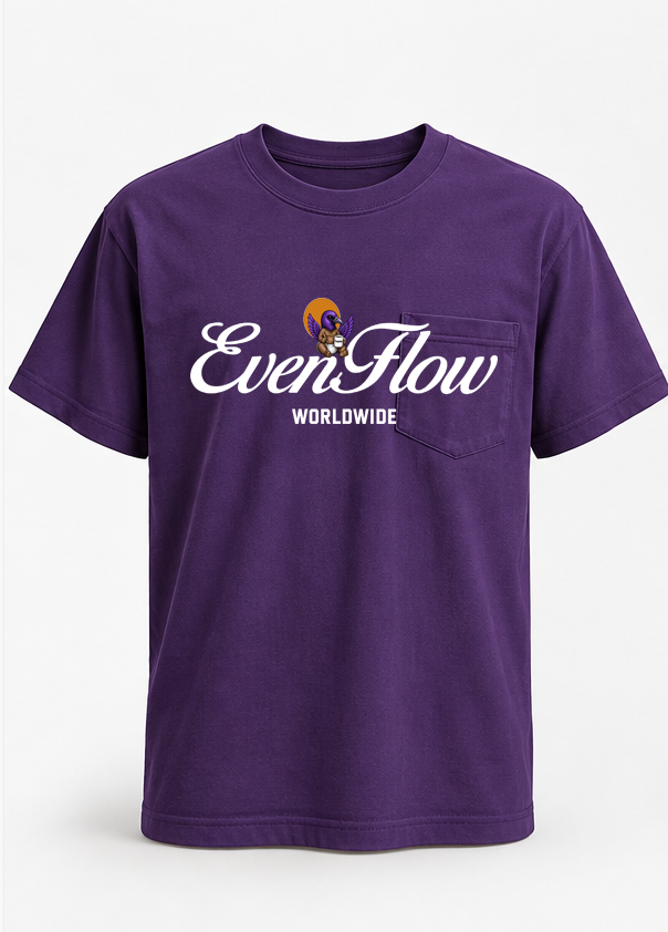 Evenflow Worldwide – Luck Favors the Prepared Pocket Tee