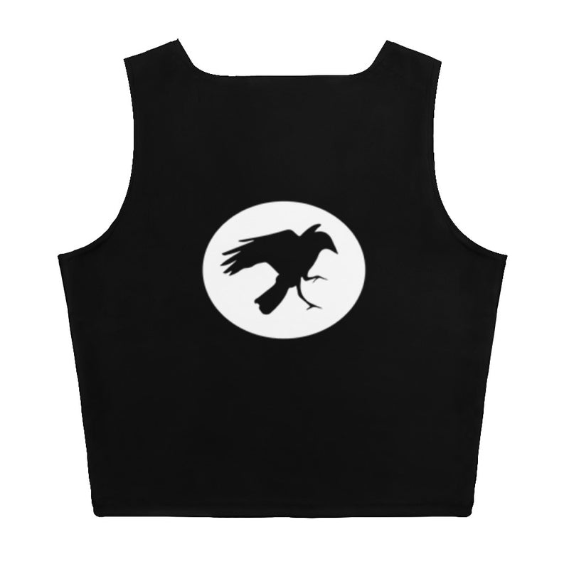 Flow Cropped Tank - Black