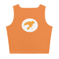 Flow Cropped Tank - Orange