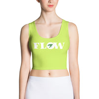 Flow Cropped Tank - Mink