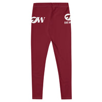 Flow Leggings - Maroon
