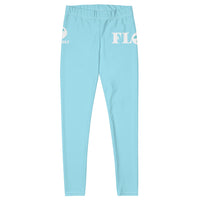 Flow Leggings - Aqua