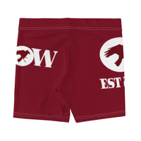 Flow Biker Shorts - Maroon