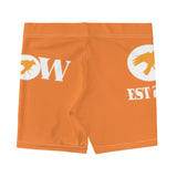 Flow Biker Shorts - Orange
