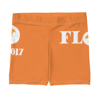 Flow Biker Shorts - Orange