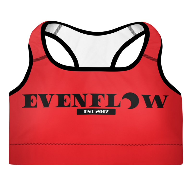 Evenflow 2017 Sports Bra Red