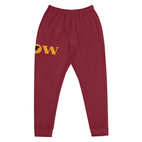 Flow Joggers - Maroon/Gold