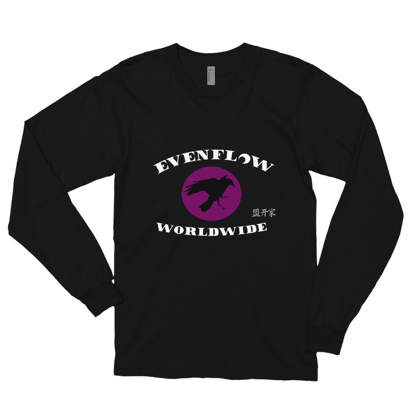 Evenflow Full Moon Long sleeve t-shirt Black/Purple