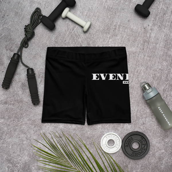 Black Evenflow Biker Shorts