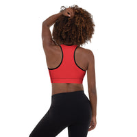 Evenflow Sports Bra Red