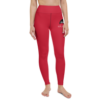Evenflow Yoga Leggings Red