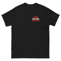 Raw is Evenflow Men's heavyweight tee