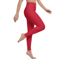 Evenflow Yoga Leggings Red