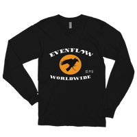 Evenflow Full Moon Long sleeve t-shirt Black/Orange