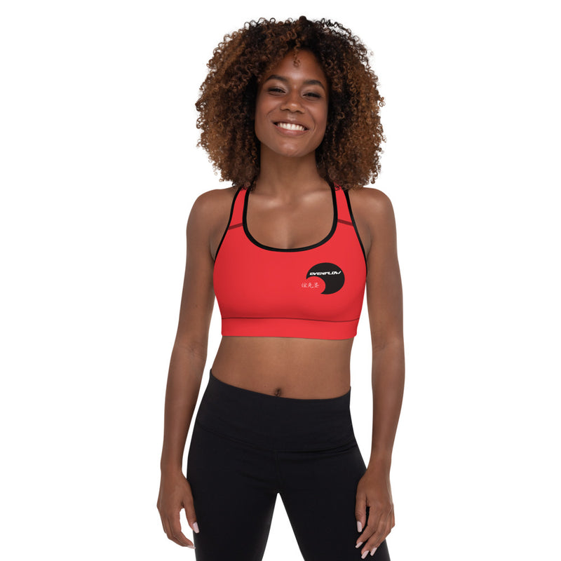 Evenflow Sports Bra Red