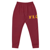 Flow Joggers - Maroon/Gold